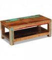 vidaXL Coffee Table Solid Reclaimed Wood 90x45x35 cm