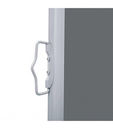 vidaXL Side Awning | Anthracite | Polyester with PU coating | 100x1000cm