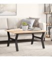 vidaXL Coffee Table Legs Y-Frame 80x70x43 cm Steel