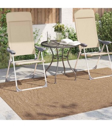 vidaXL Area Rugs Moire Rectangular AGIRA Natural 200 x 140 cm