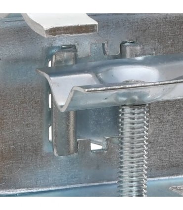 vidaXL Umbrella Clamps for Balcony 2 pcs 32 mm Galvanised Steel