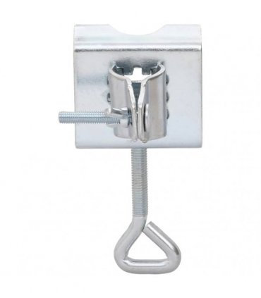 vidaXL Umbrella Clamps for Balcony 2 pcs 32 mm Galvanised Steel