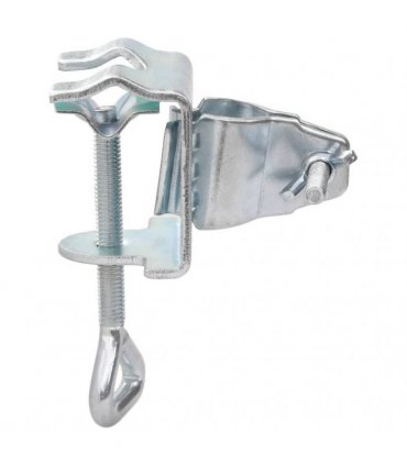 vidaXL Umbrella Clamps for Balcony 2 pcs 32 mm Galvanised Steel