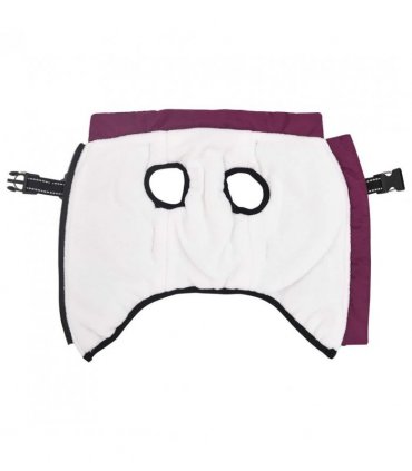 vidaXL Dog Coat Purple L32