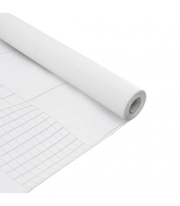 vidaXL Window Films Frosted White PVC