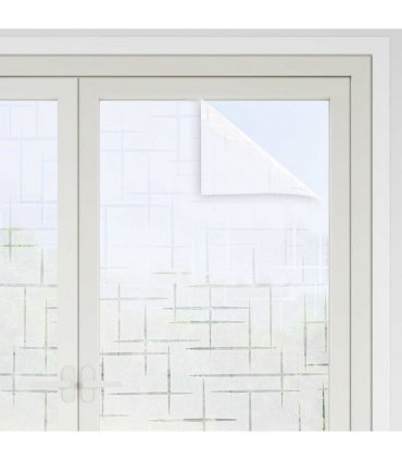 vidaXL Static Window Film Star Pattern 90 x 500 cm PVC