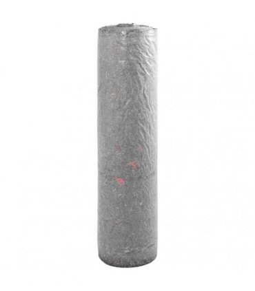 vidaXL Pond Fleece Folding Grey 1 x 10 m Polyester and Cotton