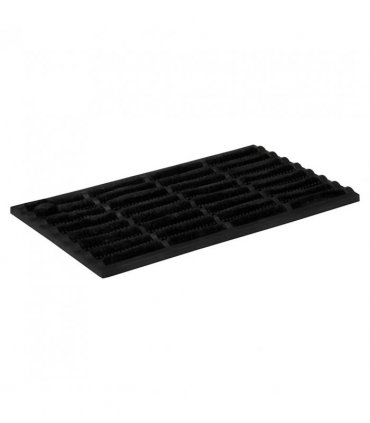vidaXL Door Mat Rectangular 45x75 cm Rubber and Coir