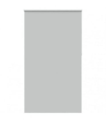 vidaXL Roller Blind Blackout Light Grey 130x230 cm Fabric Width 126.6 cm Polyester