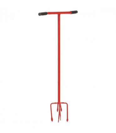 vidaXL Garden Claw Red Steel