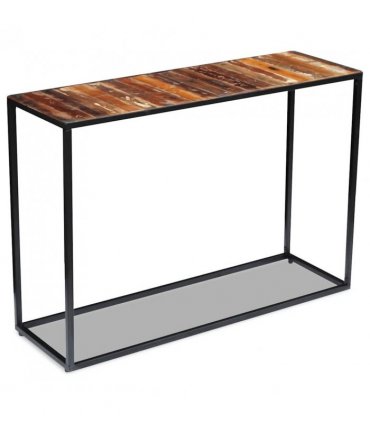vidaXL Console Table Solid Reclaimed Wood 110x35x76 cm