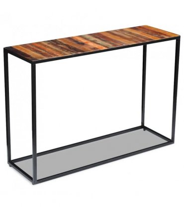 vidaXL Console Table Solid Reclaimed Wood 110x35x76 cm