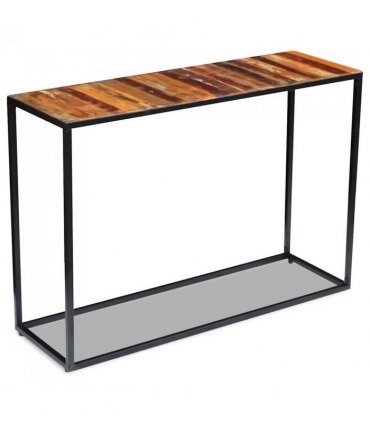 vidaXL Console Table Solid Reclaimed Wood 110x35x76 cm