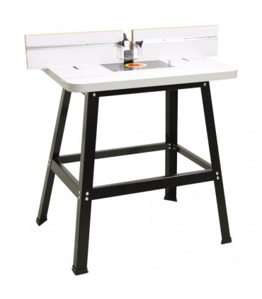 vidaXL Router Table Steel and MDF 81x61x88 cm
