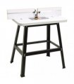 vidaXL Router Table Steel and MDF 81x61x88 cm