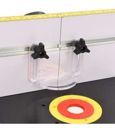 vidaXL Router Table Steel and MDF 81x61x88 cm