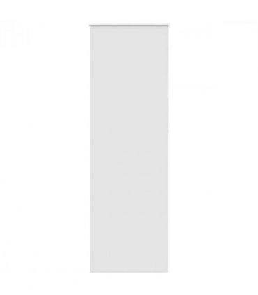 vidaXL Roller Blind Blackout Light Grey 65x210 cm Fabric Width 60.7 cm Polyester