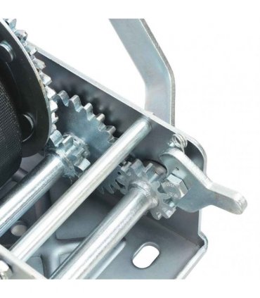 vidaXL Hand Winch with Strap 1130 kg