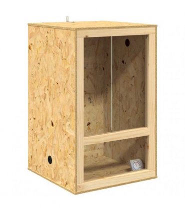 vidaXL Terrarium Brown 50 x 50 x 130 cm OSB