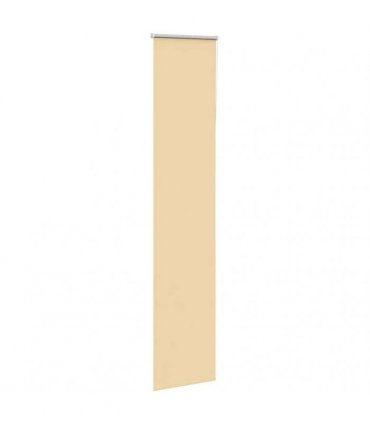 vidaXL Roller Blind Blackout Beige 50x210 cm Fabric Width 45.7 cm Polyester