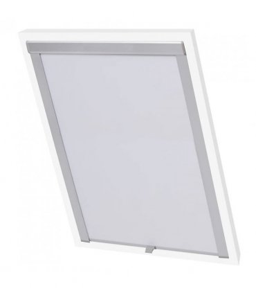 vidaXL Blackout Roller Blind White CK04 GGL and GGU
