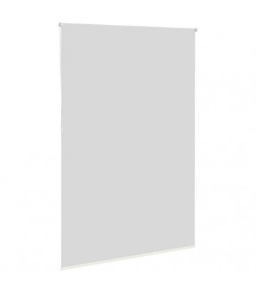 vidaXL Roller Blind Blackout Off White 160x230 cm Fabric Width 156.6 cm Polyester