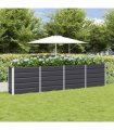 vidaXL Planter Anthracite 320 x 40 x 75 cm Steel