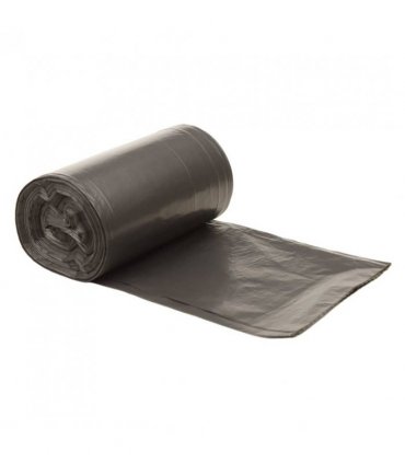 vidaXL Bin Bags 250 pcs Black 35 L
