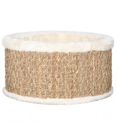 vidaXL Round Cat Basket 36 cm Seagrass