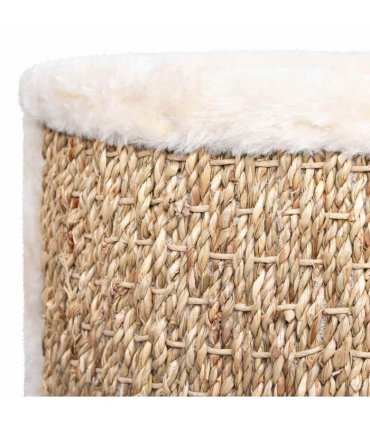 vidaXL Round Cat Basket 36 cm Seagrass