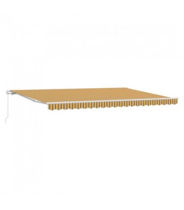 vidaXL Awning Manual Multicolour 500 x 300 cm Polyester and Metal