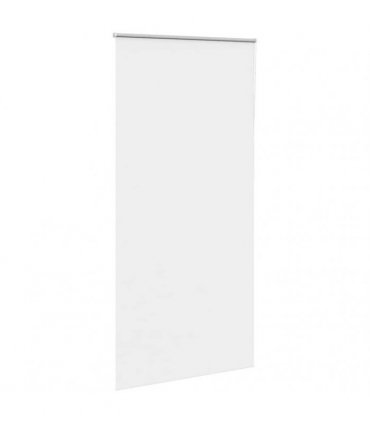 vidaXL Roller Blind Blackout White 90x230 cm Fabric Width 85.7 cm Polyester