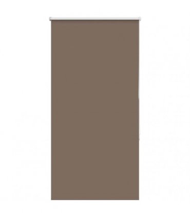 vidaXL Roller Blind Blackout Coffee 75x130 cm Fabric Width 70.7 cm Polyester