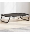 vidaXL Dog Bed Foldable Anthracite Oxford Fabric and Steel