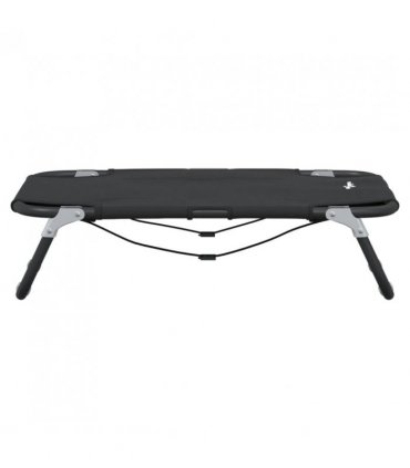 vidaXL Dog Bed Foldable Anthracite Oxford Fabric and Steel