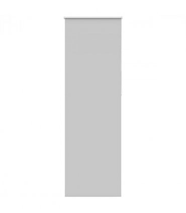 vidaXL Roller Blind Blackout Light Grey 65x230 cm Fabric Width 60.7 cm Polyester
