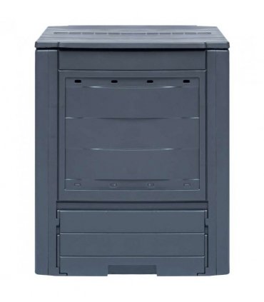 vidaXL Garden Composters 3 pcs Grey 60x60x73cm 780 L
