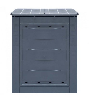 vidaXL Garden Composters 3 pcs Grey 60x60x73cm 780 L