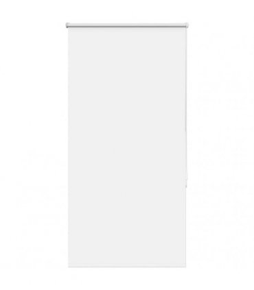 vidaXL Roller Blind Blackout White 75x150 cm Fabric Width 70.7 cm Polyester