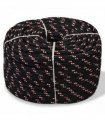 vidaXL Marine Rope Polypropylene 14 mm 250 m Black