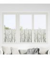 vidaXL Window Films 2 pcs Frosted Bamboo Pattern PVC