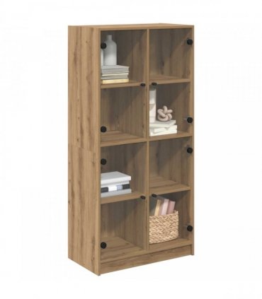 vidaXL Highboard Artisan Oak 68 x 37 x 142 cm Engineered Wood