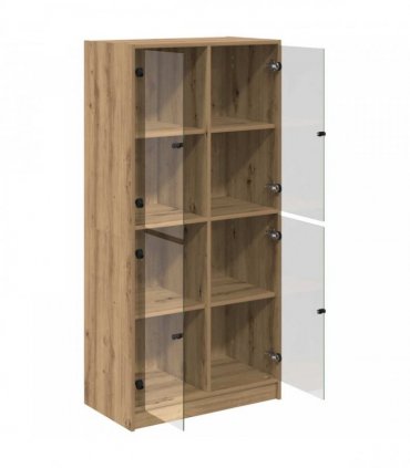 vidaXL Highboard Artisan Oak 68 x 37 x 142 cm Engineered Wood