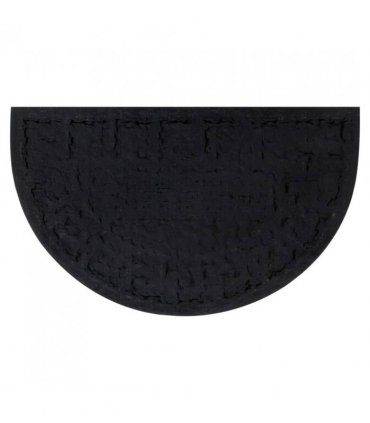 vidaXL Door Mat Half Round 45x75 cm Rubber and Coir