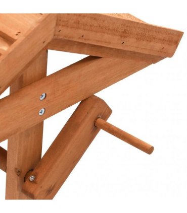 vidaXL Garden Wishing Well Planter 40x40x84 cm Firwood