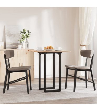 vidaXL Dining Table Legs O-Frame 80x40x73 cm Steel
