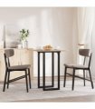 vidaXL Dining Table Legs O-Frame 80x40x73 cm Steel