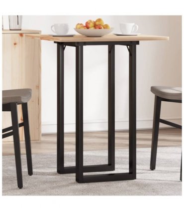 vidaXL Dining Table Legs O-Frame 80x40x73 cm Steel