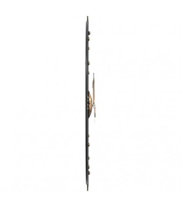 vidaXL Wall Clock Black Ø60 cm Iron