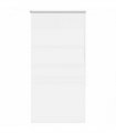 vidaXL Roller Blind Blackout White 70x150 cm Fabric Width 65.7 cm Polyester